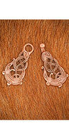 Midgard Serpent Bronze Cloak Clasp