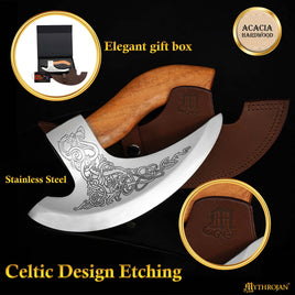 Mythrojan Pizza Axe - Stainless steel