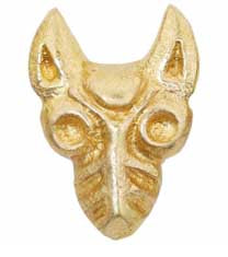 Viking Birka Wolf Belt Mount