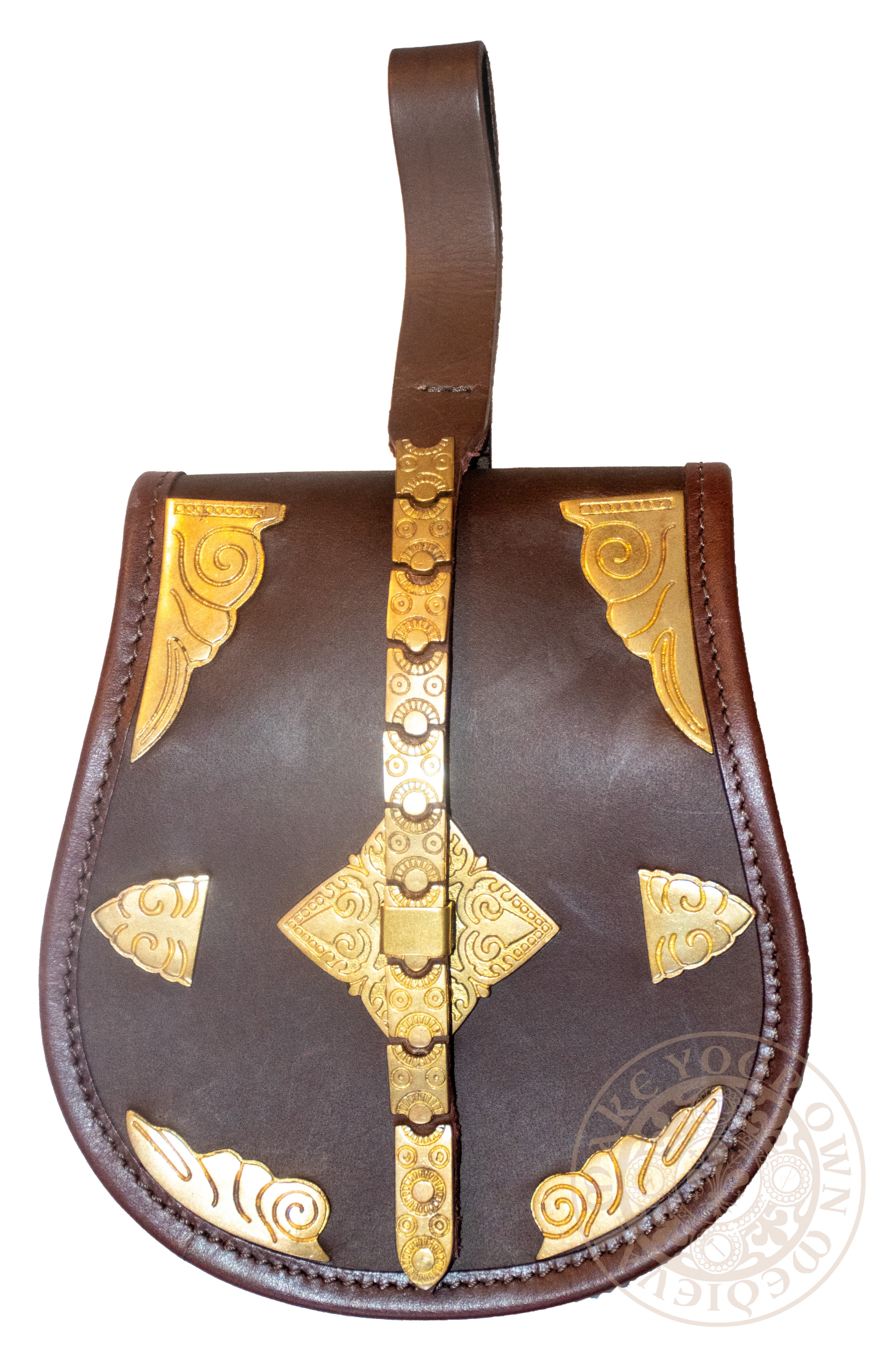 Viking Bag With Decorative Mounts| Make Your Own Medieval