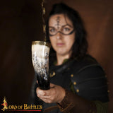 Large Viking Runic Drinking Horn 13" - 15" inch (32cm to 38cm)