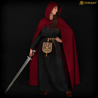 Viking maroon cape available in Australia