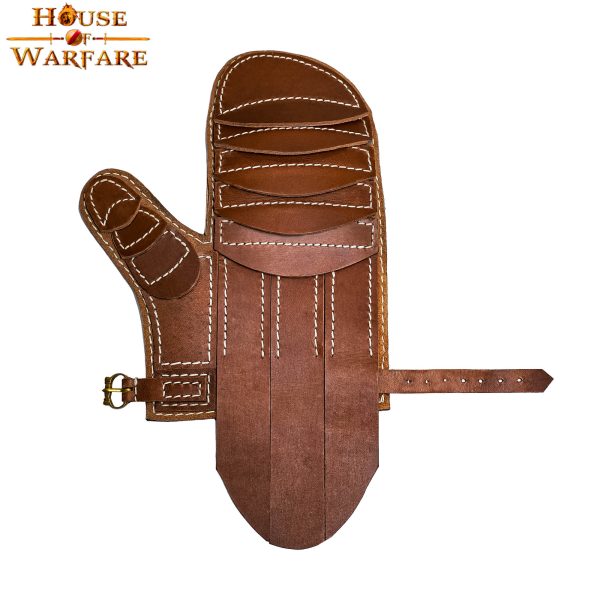 Viking Leather Gauntlets Right or Left Hand| Make Your Own Medieval