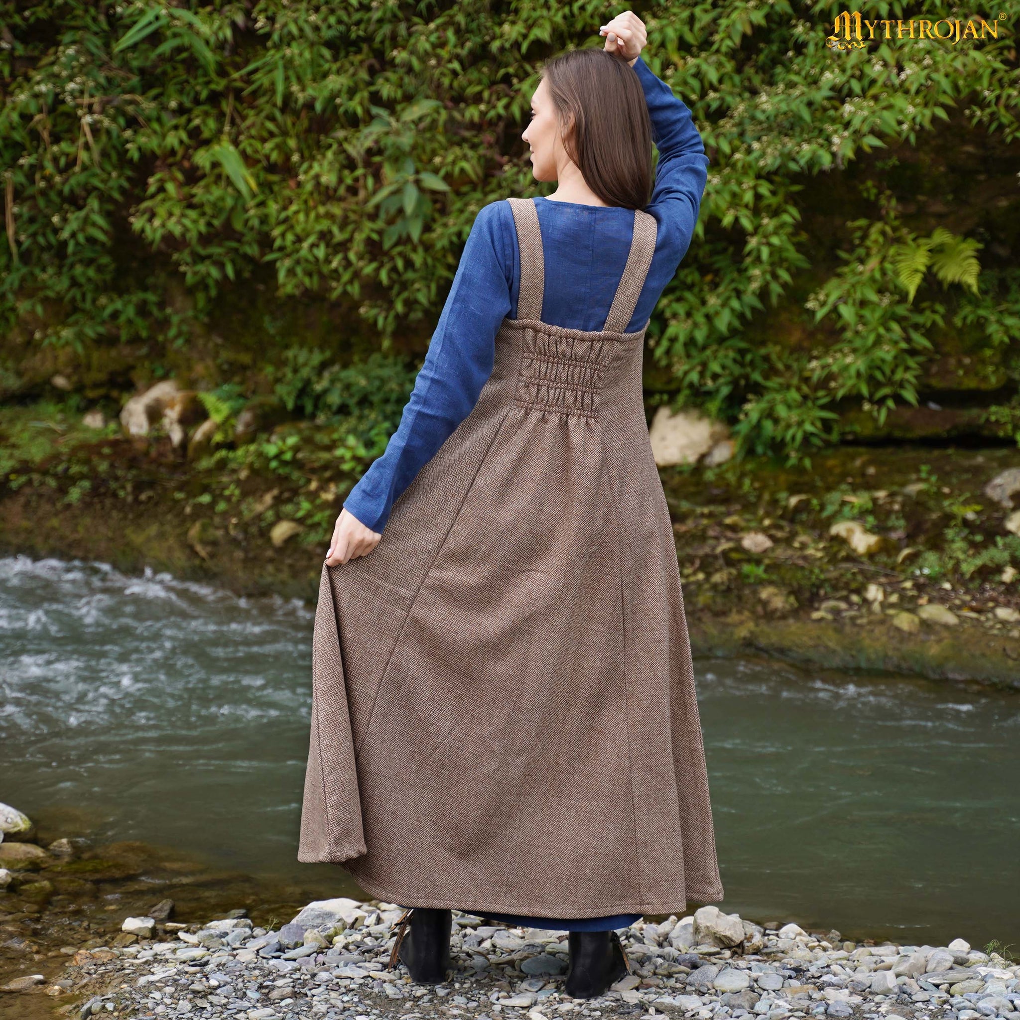 Wool Viking Apron Dress (Hangerok or Smokkr)| Make Your Own Medieval Wool Viking Apron Dress (Hangerok or Smokkr)| Make Your Own Medieval