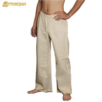 White medieval pants trousers