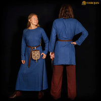 Viking Tunic "Erik" - Blue Linen
