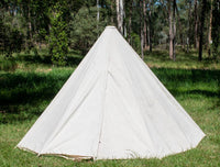 3.2m Medieval Bell Tent - Cotton Canvas