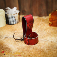 belt drinking horn holder