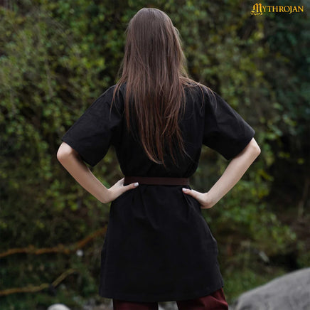 black Viking shirt with Celtic design