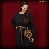 Medieval Dress - Black Cotton