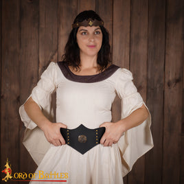 Huntress Leather Waistbelt - Black or Brown leather