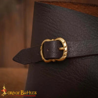 Medieval Brown Boot with Buckle