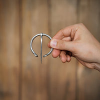 Stainless Steel Fibula With Curled Ends