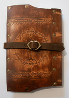 handmade leather journal