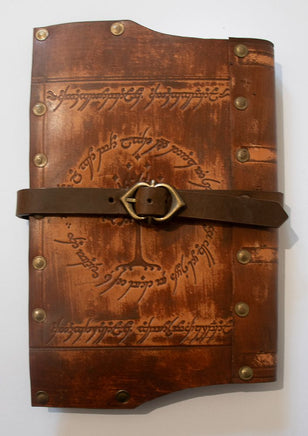 handmade leather journal