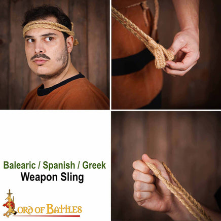 handmade stone throwing sling - In stock from Australian seller