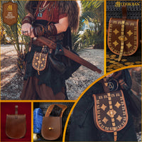 historical-Leather-Birka-Bag-or-tarsoly-with-brass-decorative-fittings-and-border