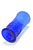 large blue glass