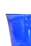 large blue 14th century glass