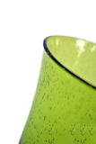 large beer glass green 