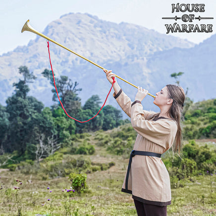 Medieval straight trumpet - Reenactment and Fantasy Roleplay