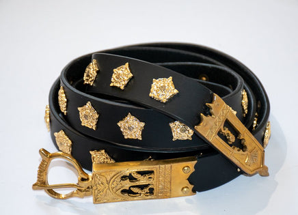 medieval gothic belt for reenactment