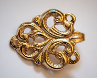 Brass Elizabethan Renaisance Clasp