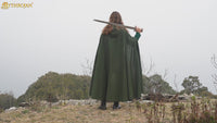 Green Cloak With Hood
