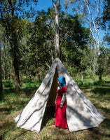 3.7m Medieval Bell Tent Large - Cotton Canvas