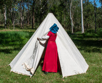 3.2m Medieval Bell Tent - Cotton Canvas
