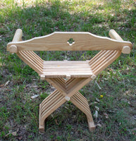 Renaissance or Late Medieval Folding Chair