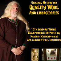 Viking Kaftan Wool Coat