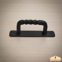 vintage gothic metal gate pull handle