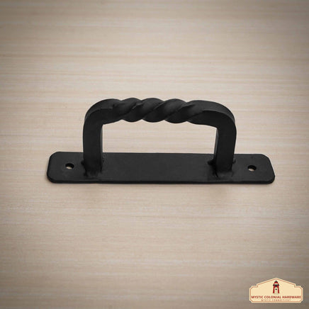 vintage gothic metal gate pull handle