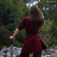womens Viking dark maroon tunic Australia
