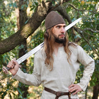 Birka Viking Cap - Brown Wool