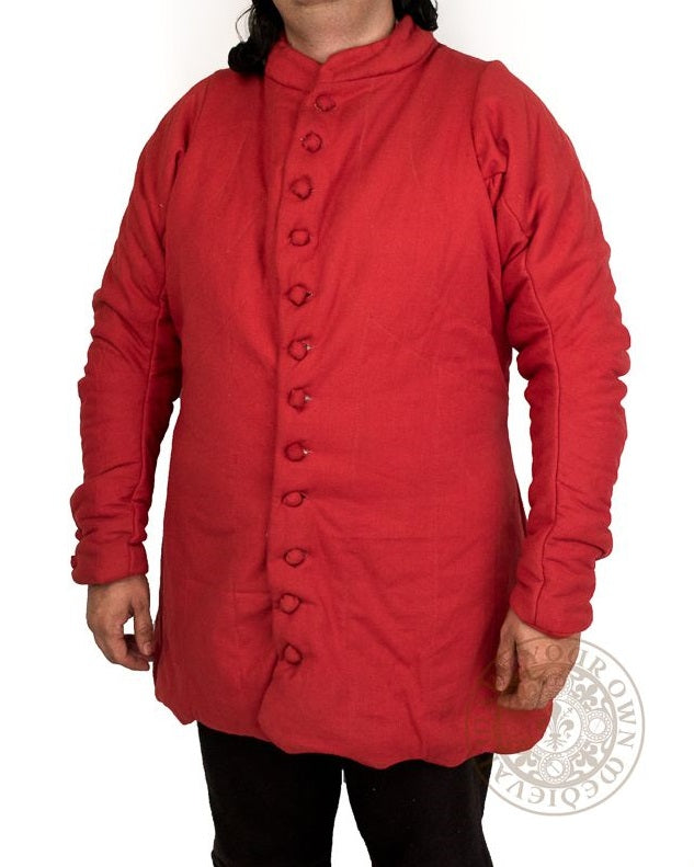 Gambeson 14th -15th Century With Buttons and dagging