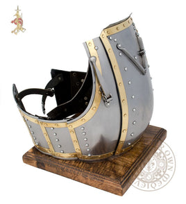14th century Medieval reenactment combat functional churburg armour cuirass