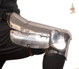15th century medieval leg armour