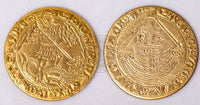 15th century reproduction Richard III gold angel  coin