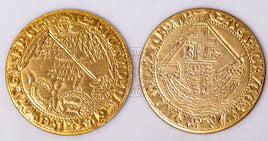 15th century reproduction Richard III gold angel  coin