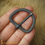 30mm wide forged crusader belt  buckle