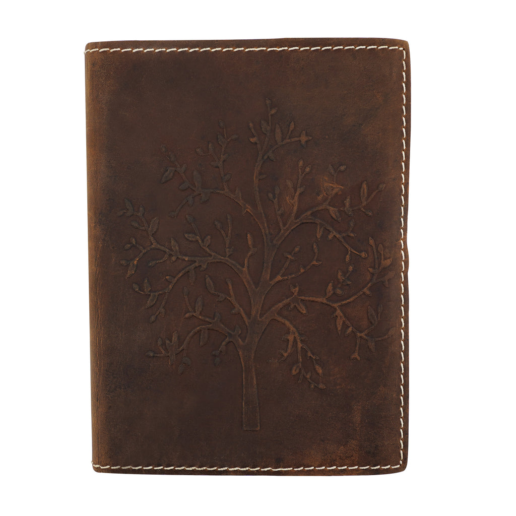 Tree of Life Aged Leather Journal