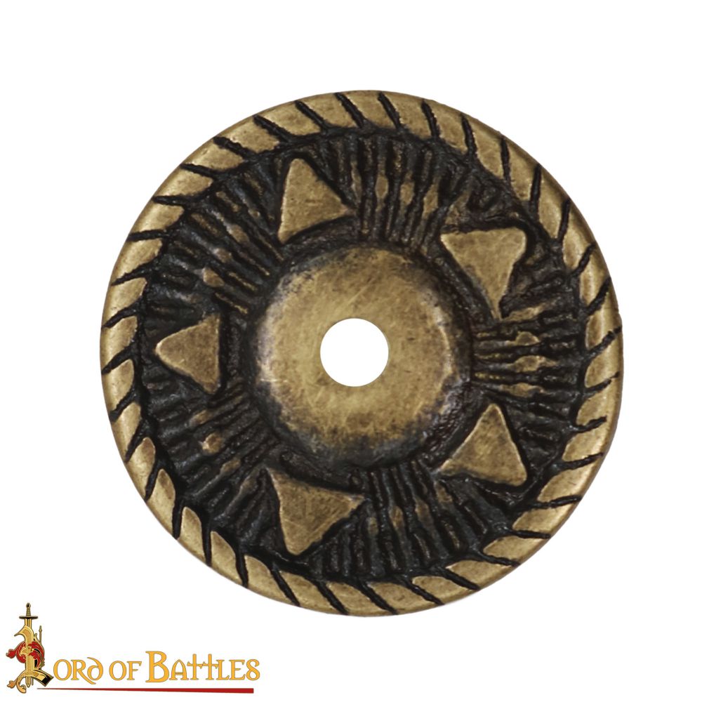 Solid Decorative Brass Washer 30mm