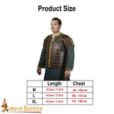 Australian Rus Viking reenactment combat lamellar armour