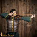 Australian Viking combat lamellar armour