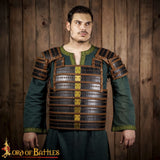 Australian Viking reenactment combat lamellar armour