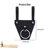 Axe holder to attach to belt to hold axe