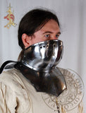 Bevor armour for medieval reenactment combat