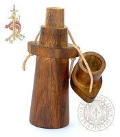 Black Powder Apostle made from wood for civil war for muskets, arquebus and gun